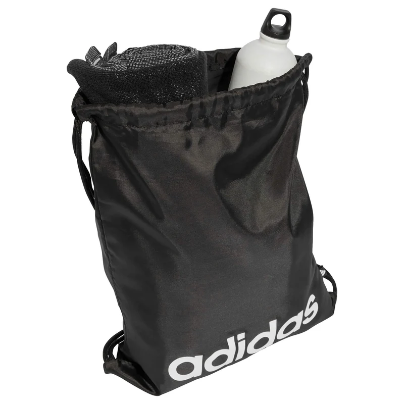 adidas Linear - Bolsa deportiva 43 cm (black/white)