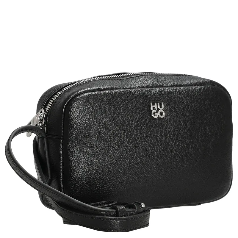 HUGO Women's Chris 2.0 - Bolso bandolera 19.5 cm (black)