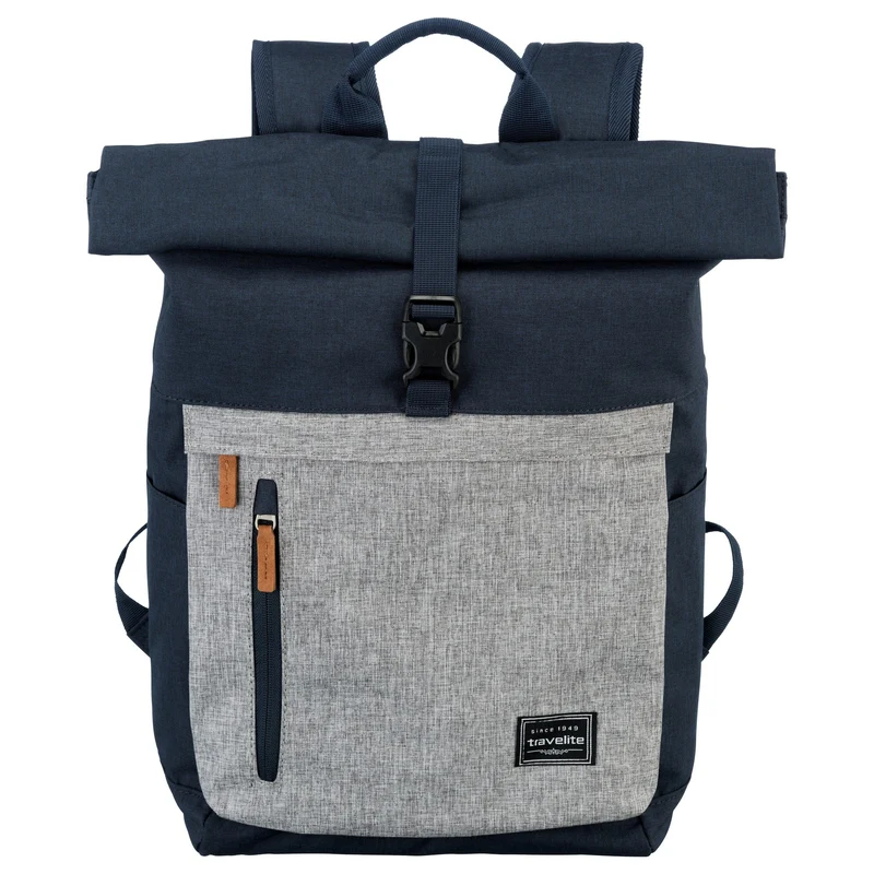 Travelite Basics Rollup - Mochila 60 cm (marine grey)