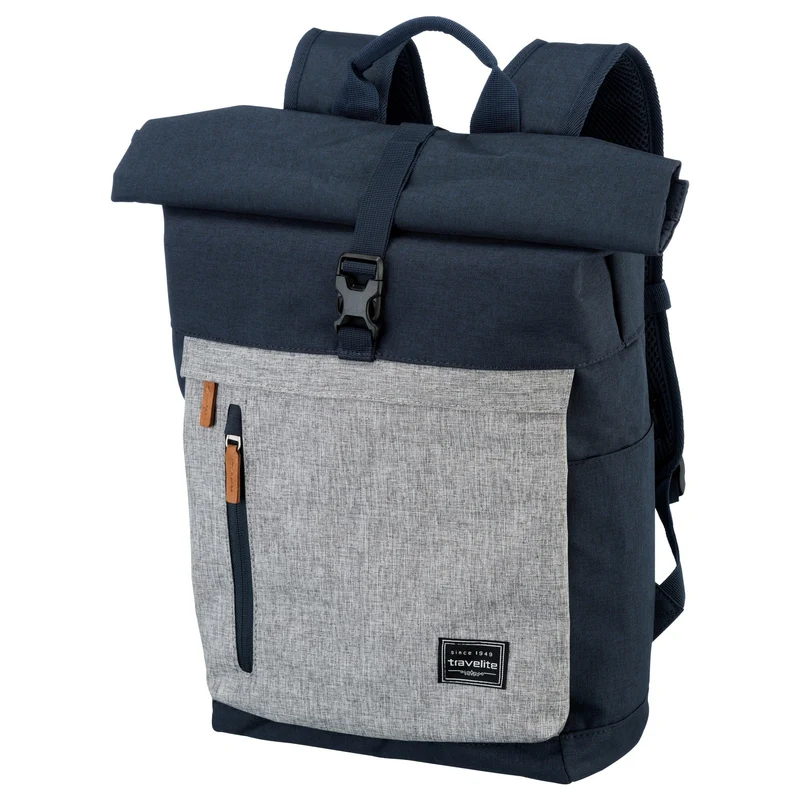 Travelite Basics Rollup - Mochila 60 cm (marine grey)