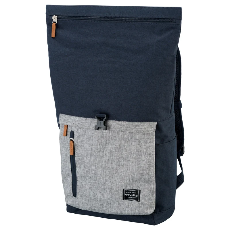Travelite Basics Rollup - Mochila 60 cm (marine grey)