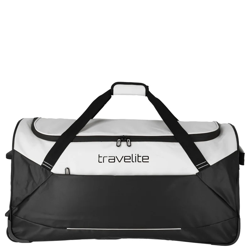 Travelite Basics - Bolsa de viaje con ruedas Plane 97L 71 cm (weiß)