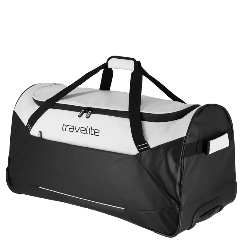 Travelite Basics - Bolsa de viaje con ruedas Plane 97L 71 cm (weiß)