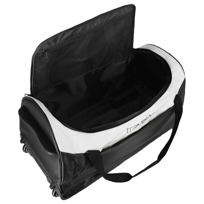 Travelite Basics - Bolsa de viaje con ruedas Plane 97L 71 cm (weiß)