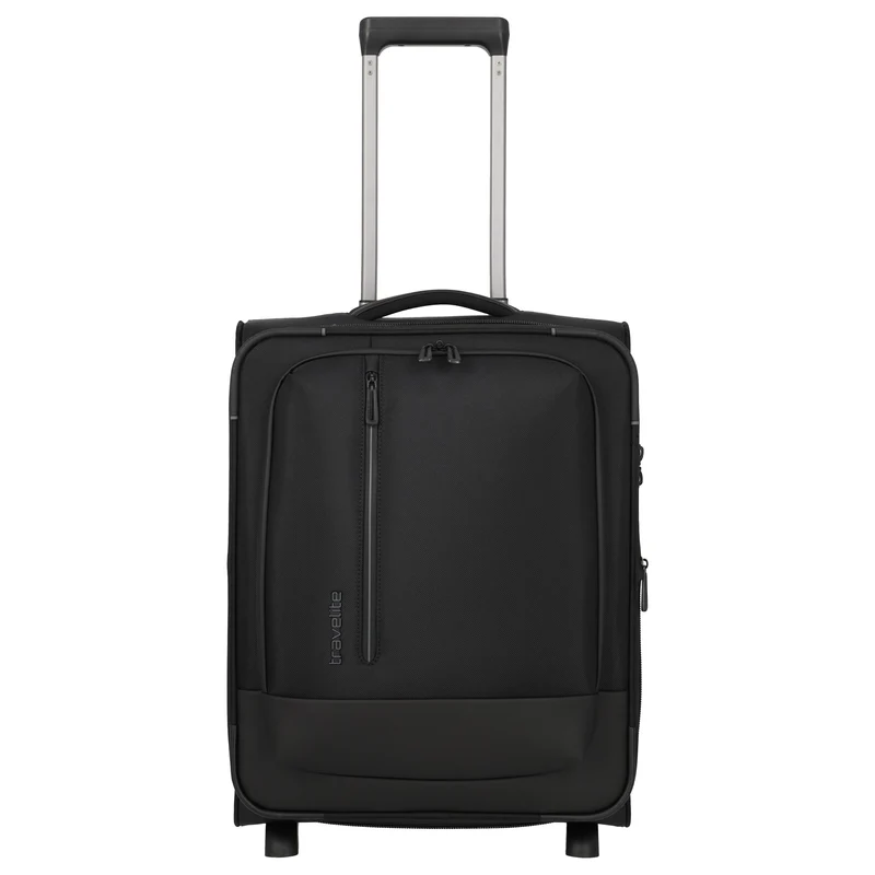 Travelite Crosslite - Trolley de cabina S 2 ruedas 54 cm expandible (black)
