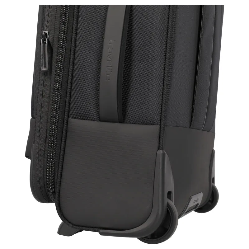 Travelite Crosslite - Trolley de cabina S 2 ruedas 54 cm expandible (black)