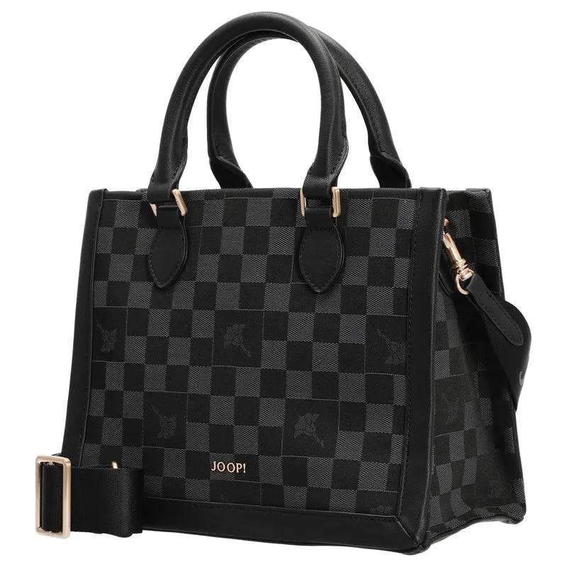 Joop Women Piazza Scacchi Aurelia - Bolso de mano 26.5 cm (black)