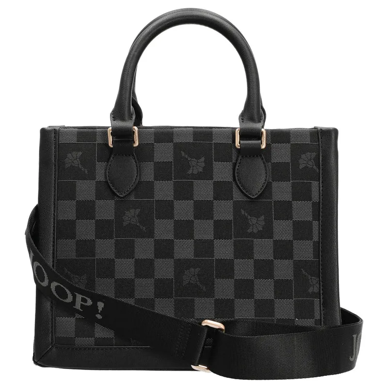 Joop Women Piazza Scacchi Aurelia - Bolso de mano 26.5 cm (black)