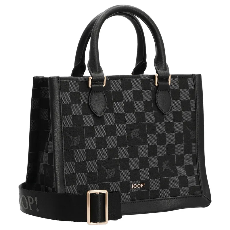 Joop Women Piazza Scacchi Aurelia - Bolso de mano 26.5 cm (black)