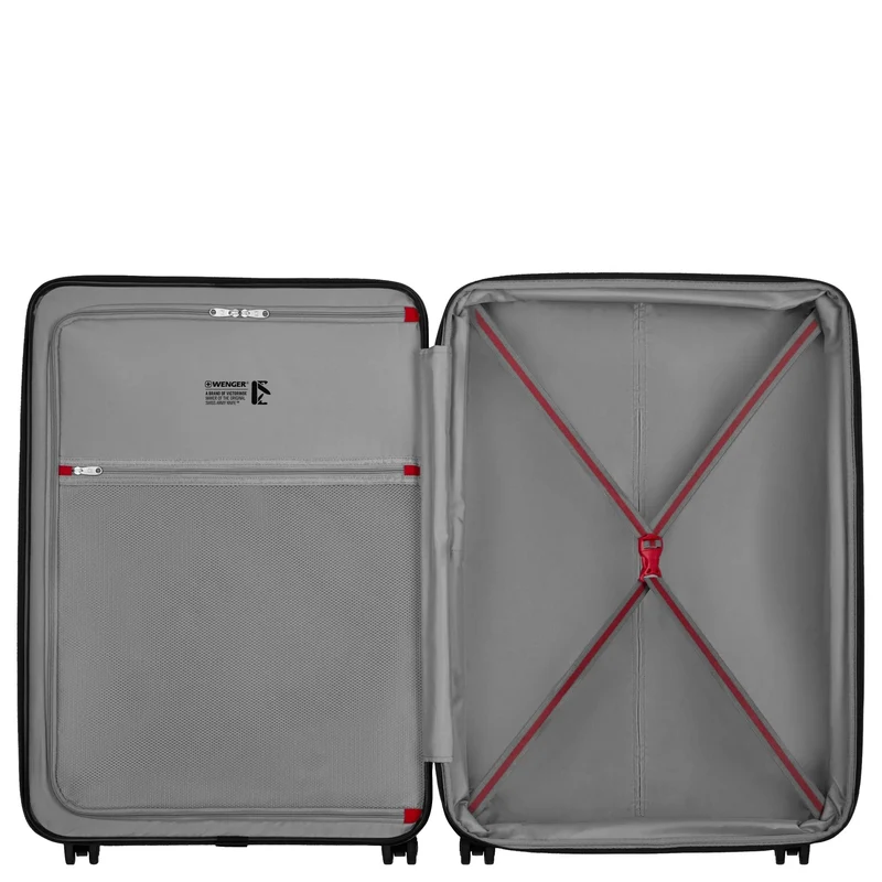 Wenger Oryson - Trolley de 4 ruedas 75 cm expandible (black/red)