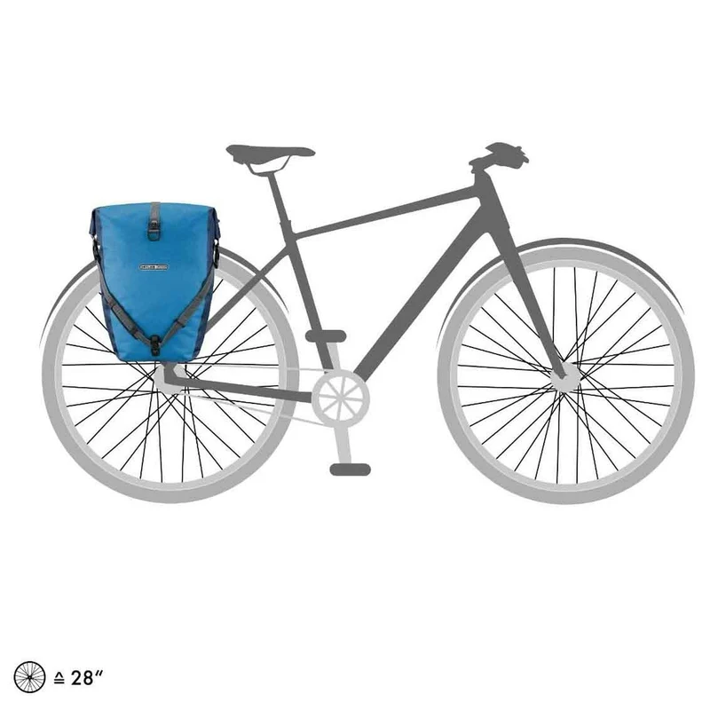 Ortlieb Back-Roller Plus CR - Bolsa trasera QL2.1 (2x20L) 42 cm (dusk blue-steel blue)