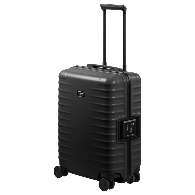 TITAN OVERSEAS - Trolley de cabina con 4 ruedas S 55/23 cm (nightshade black)