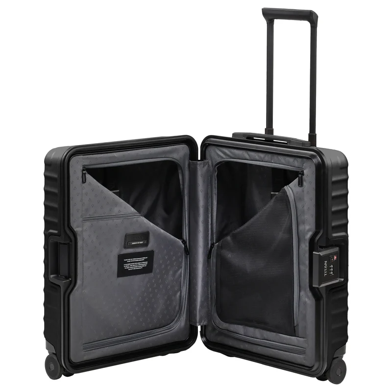 TITAN OVERSEAS - Trolley de cabina con 4 ruedas S 55/23 cm (nightshade black)