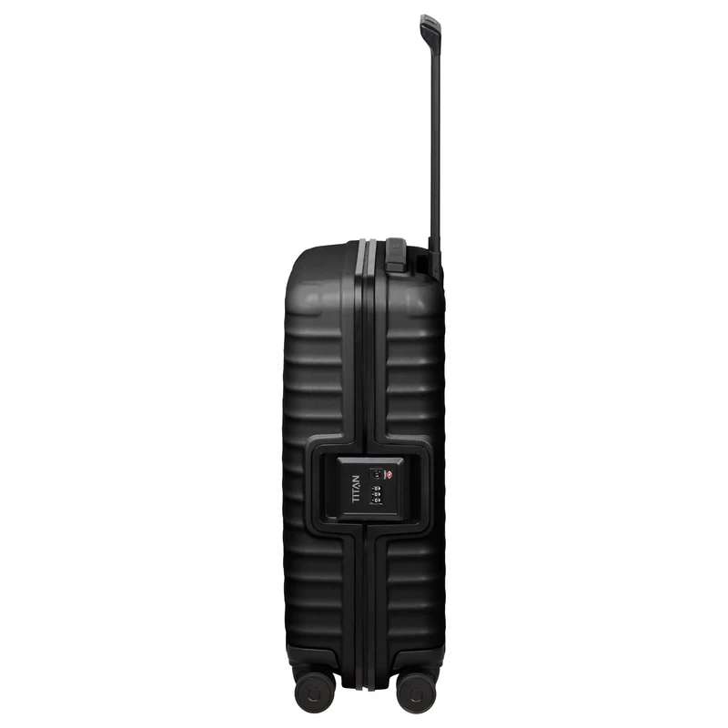 TITAN OVERSEAS - Trolley de cabina con 4 ruedas S 55/20 cm (nightshade black)