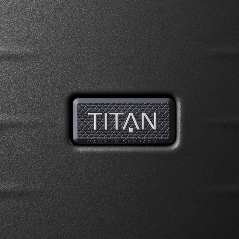 TITAN OVERSEAS - Trolley de cabina con 4 ruedas S 55/20 cm (nightshade black)