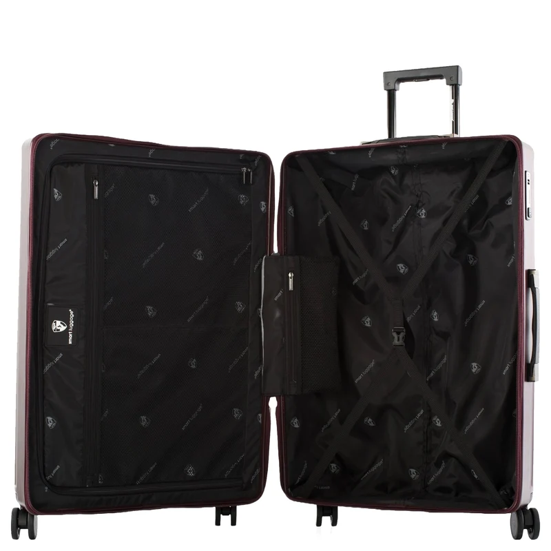Heys SmartLuggage - Trolley de 4 ruedas L (burgundy)