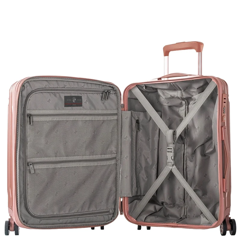 Heys Xtrak - Trolley de cabina S 55 cm expandible (rose gold)