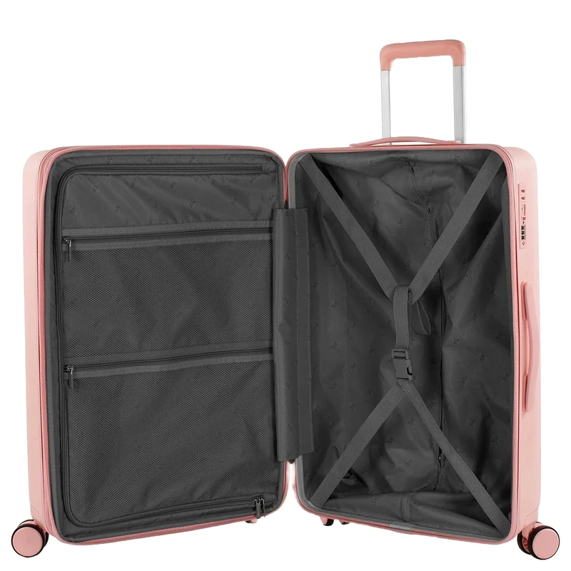 Heys Pastel - Trolley de 4 ruedas M 66 cm expandible (blush)