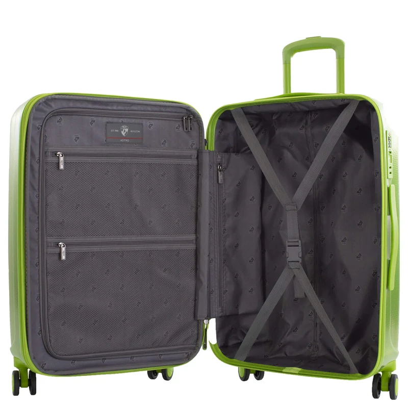 Heys Astro - Trolley de 4 ruedas M 66 cm expandible (green)