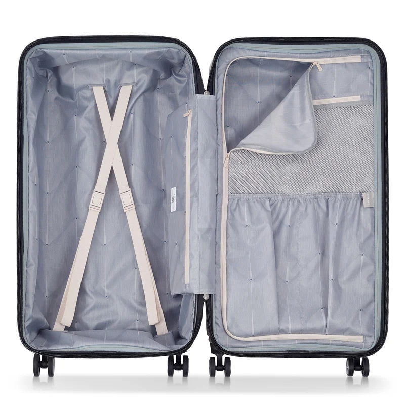 Delsey Paris Shadow 5.0 Trunk - Trolley de 4 ruedas 80 cm (elfenbein)