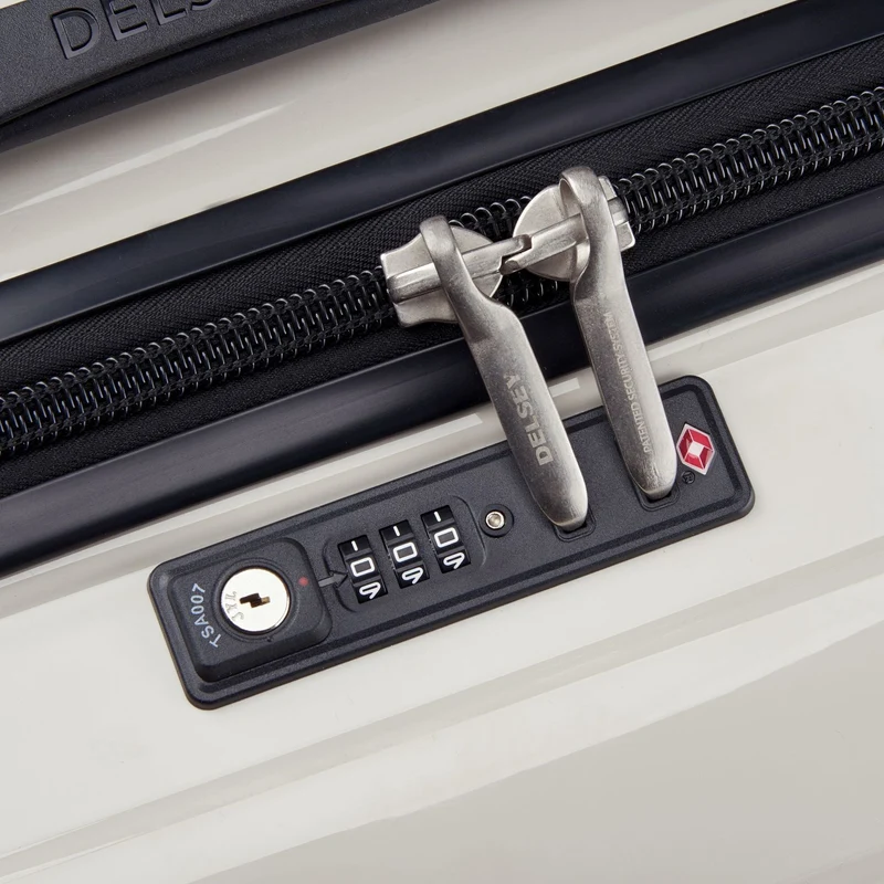Delsey Paris Shadow 5.0 Trunk - Trolley de 4 ruedas 80 cm (elfenbein)