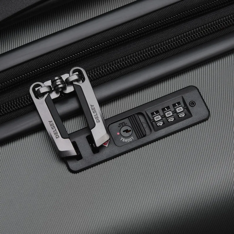 Delsey Paris Air Armour - Trolley de 4 ruedas M 68 cm expandible (schwarz)