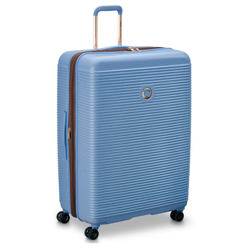 Delsey Paris Freestyle - Trolley de 4 ruedas 82 cm expandible (himmelblau)