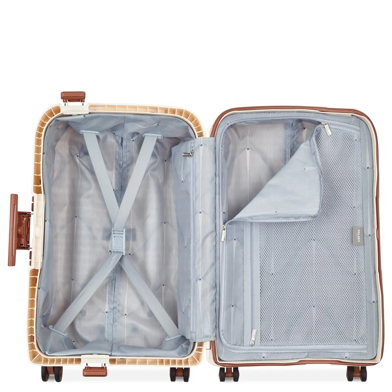Delsey Paris Moncey MR - Trolley de cabina con 4 ruedas 55 cm (angora)