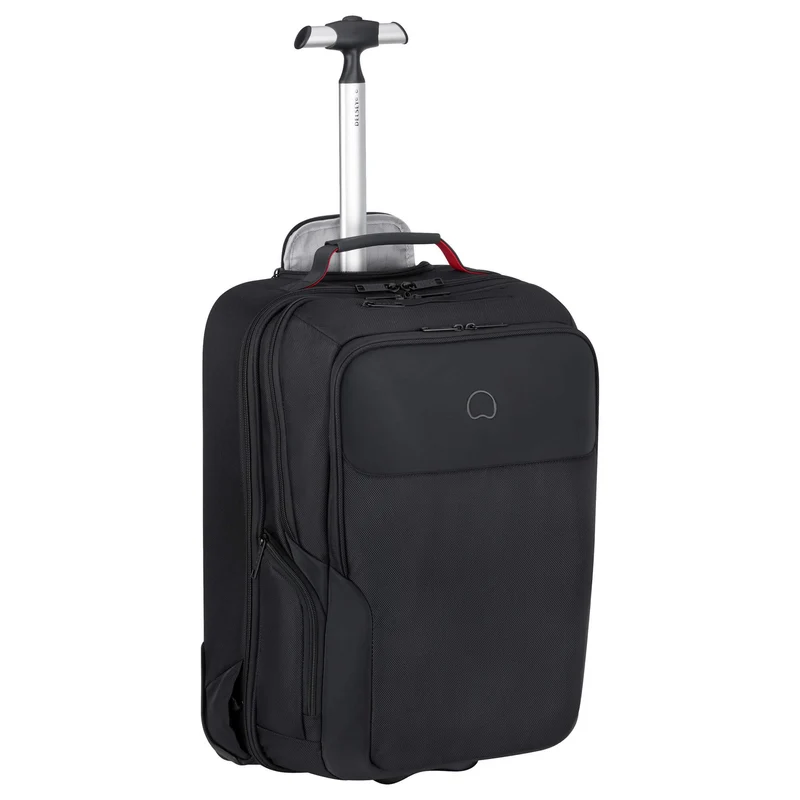 Delsey Paris Parvis Plus WPS 34 - 2-Rollen - Trolley mochila 17.3" S 51 cm (schwarz)