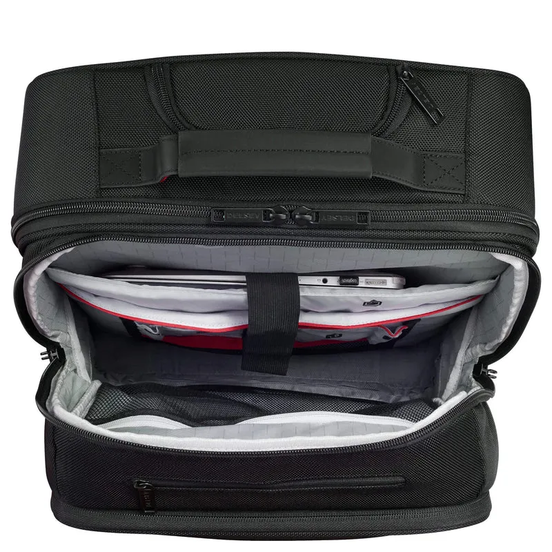 Delsey Paris Parvis Plus WPS 34 - 2-Rollen - Trolley mochila 17.3" S 51 cm (schwarz)