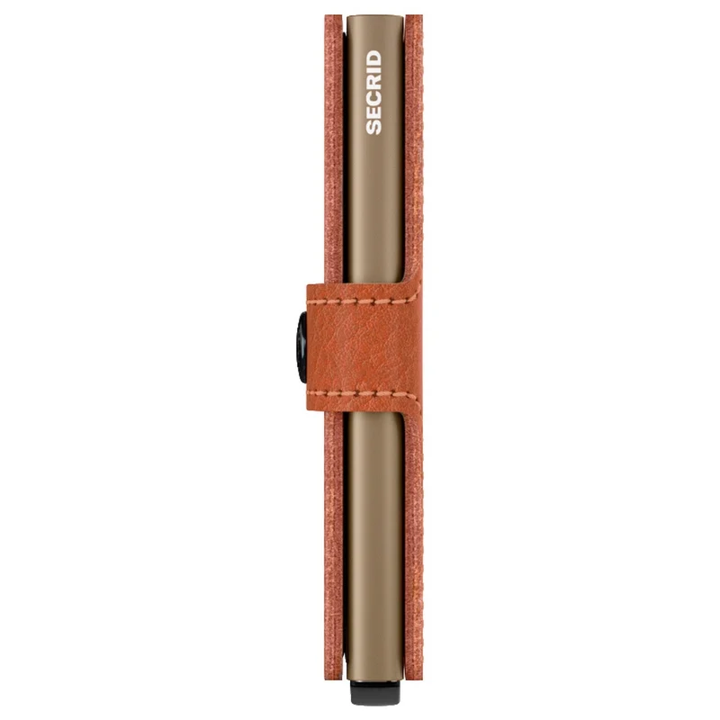 Secrid Vegetable Tanned Miniwallet - Cartera RFID 6.5 cm (caramello-sand)