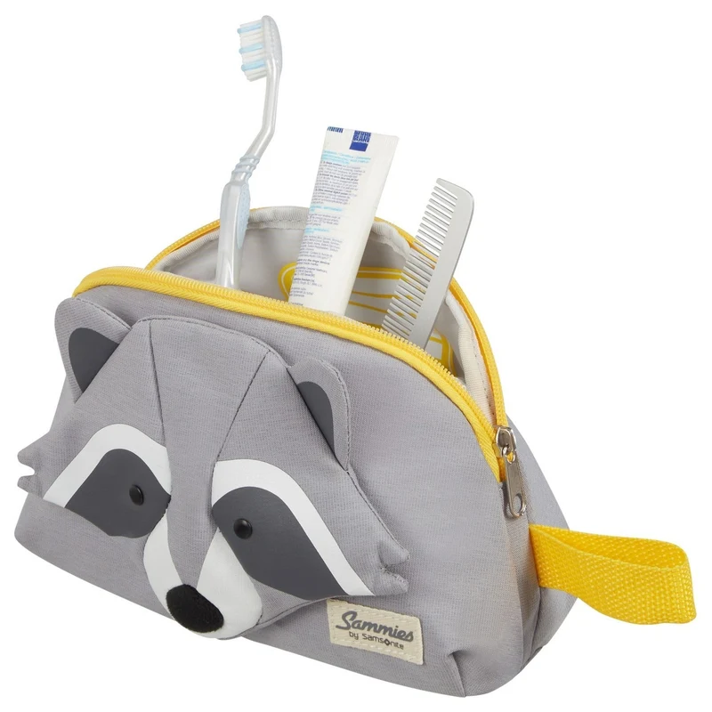 Samsonite Happy Sammies Eco - Kit de aseo 22 cm (Raccoon Remy)