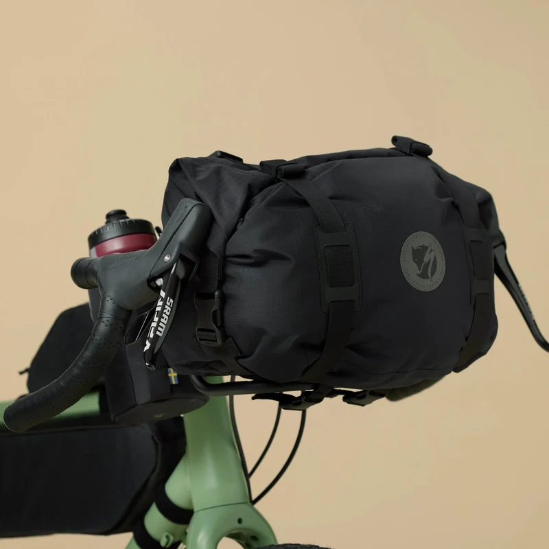 Fjällräven Hoja Handlebar Rolltop - Bolsa para manillar 23 cm (schwarz)