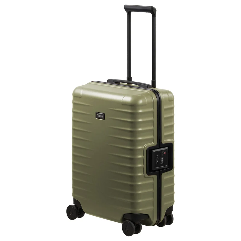 TITAN OVERSEAS - Trolley de cabina con 4 ruedas S 55/23 cm (forest green)