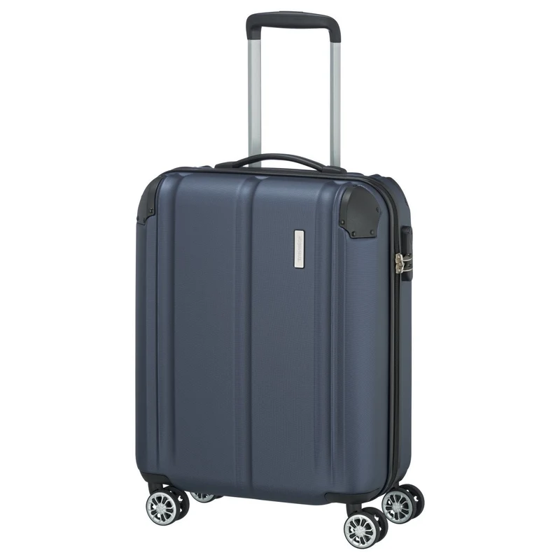 Travelite City - Trolley de cabina con 4 ruedas S 55 cm (marine)