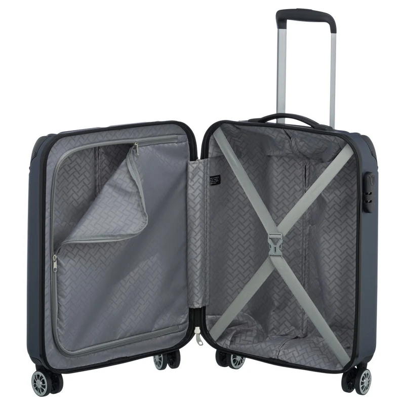 Travelite City - Trolley de cabina con 4 ruedas S 55 cm (marine)