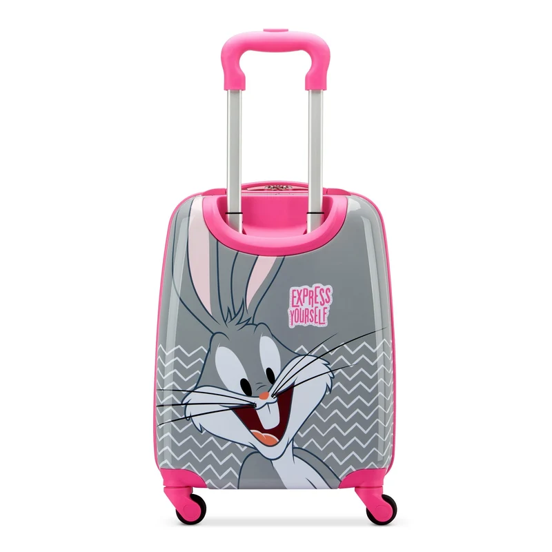 Roncato Looney Tunes Kids - Trolley infantil de 4 ruedas 44 cm (Bugs Bunny Grigio)