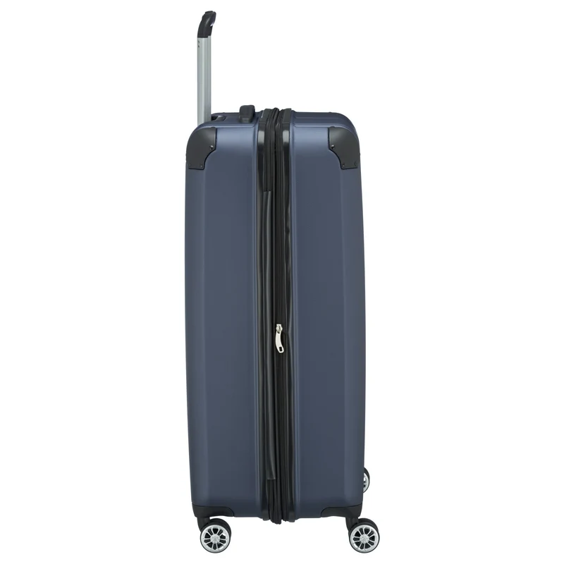 Travelite City - Trolley de 4 ruedas erw. L 77 cm (marine)