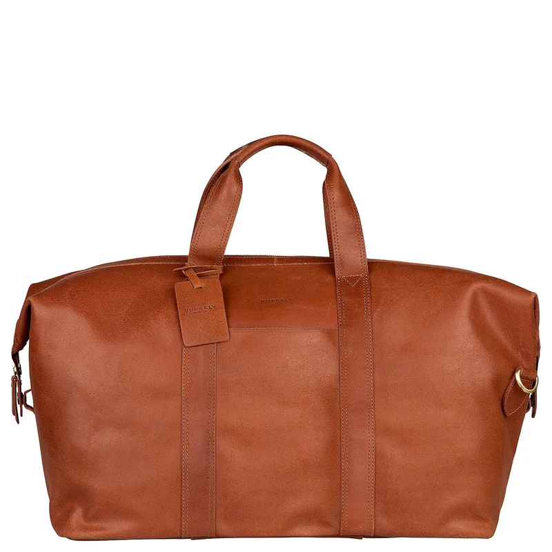 Burkely Vintage Sem - Bolsa de fin de semana 56 cm (cognac)
