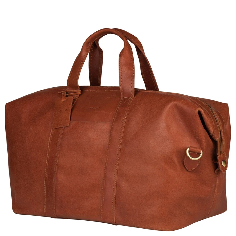 Burkely Vintage Sem - Bolsa de fin de semana 56 cm (cognac)