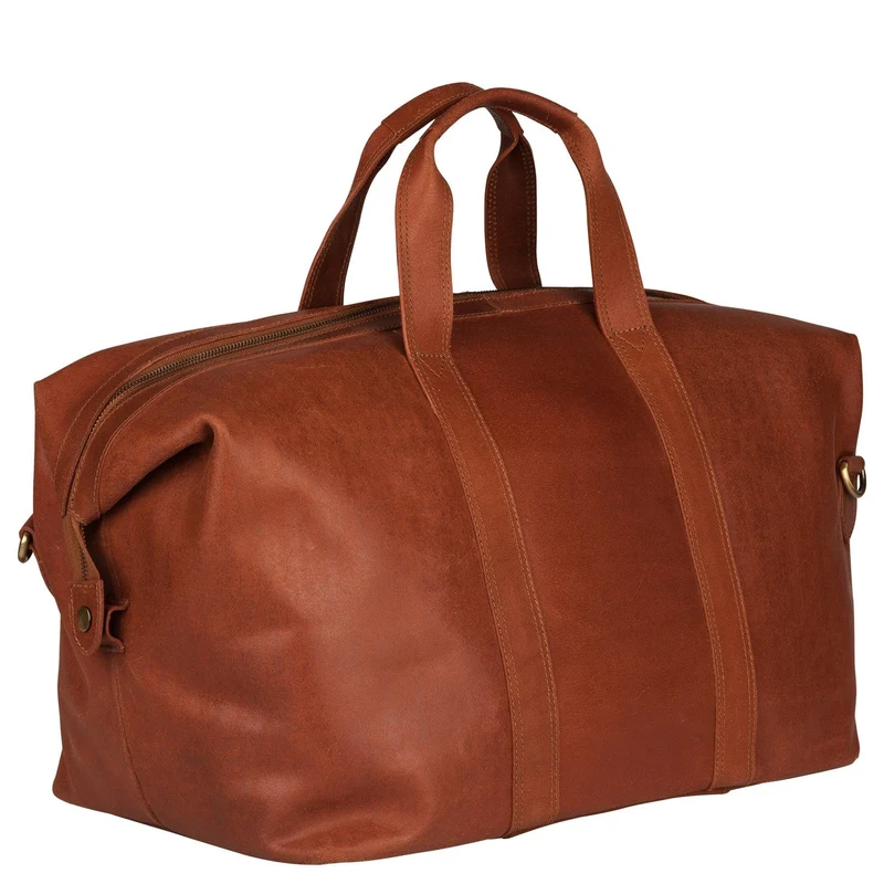 Burkely Vintage Sem - Bolsa de fin de semana 56 cm (cognac)