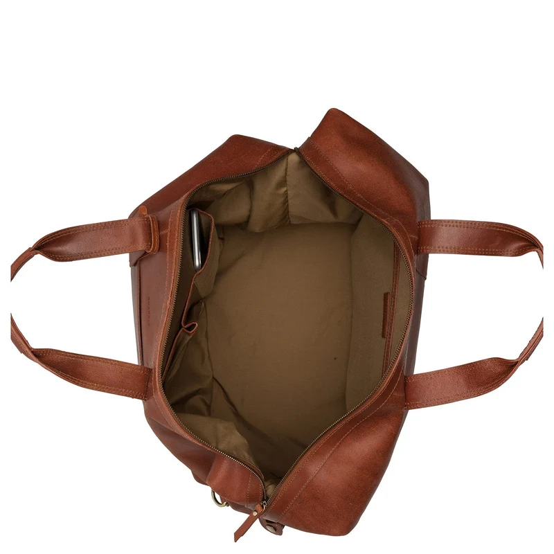 Burkely Vintage Sem - Bolsa de fin de semana 56 cm (cognac)