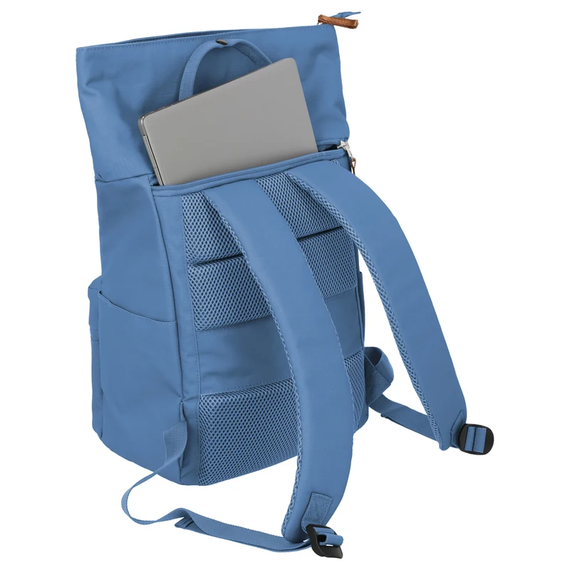 Travelite Basics Short Handle - Mochila enrollable 46 cm (denim)