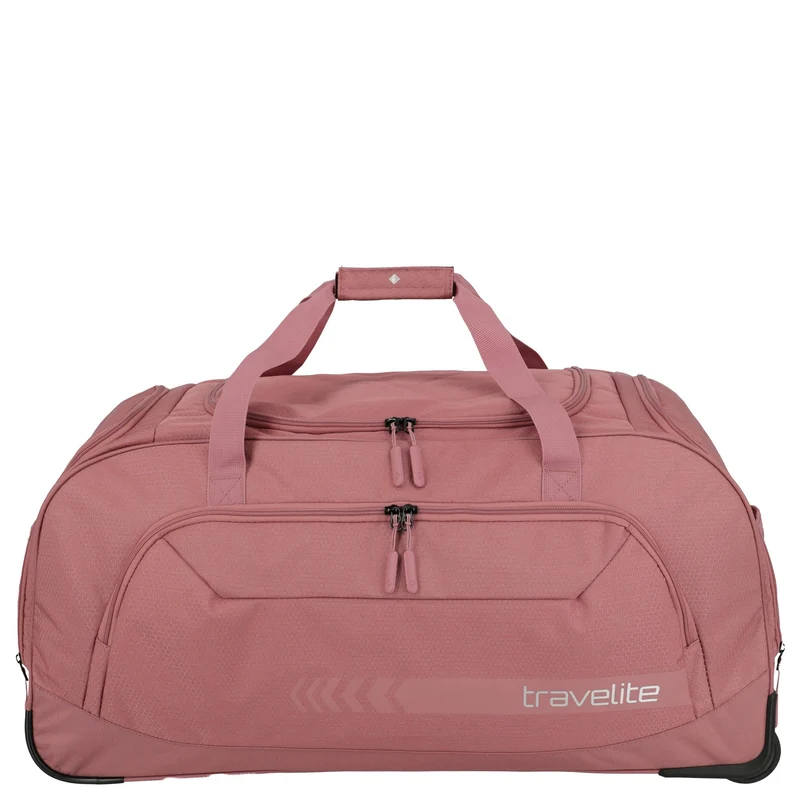 Travelite Kick-Off - Bolsa de viaje con ruedas 77 cm XL (rose)