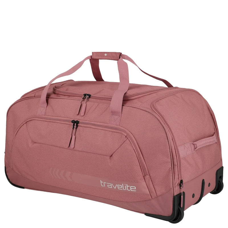 Travelite Kick-Off - Bolsa de viaje con ruedas 77 cm XL (rose)