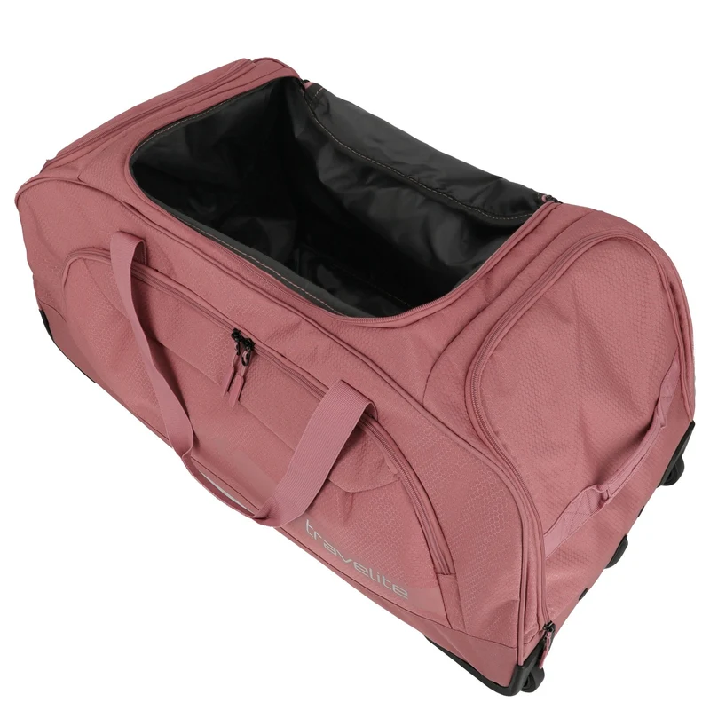 Travelite Kick-Off - Bolsa de viaje con ruedas 77 cm XL (rose)