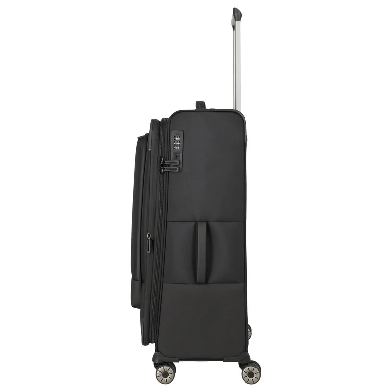 Travelite Crosslite - Trolley de 4 ruedas L 77 cm expandible (black)