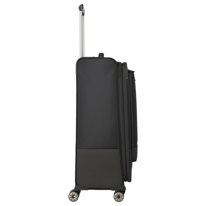 Travelite Crosslite - Trolley de 4 ruedas L 77 cm expandible (black)