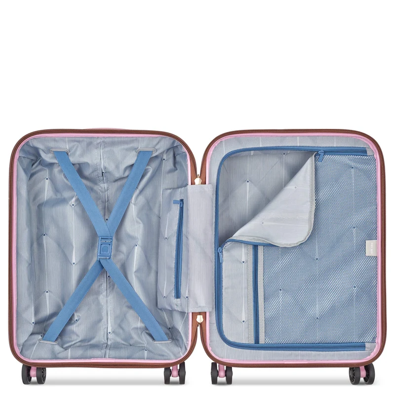 Delsey Paris Freestyle - Trolley de cabina con 4 ruedas SL 55 cm (paonie)
