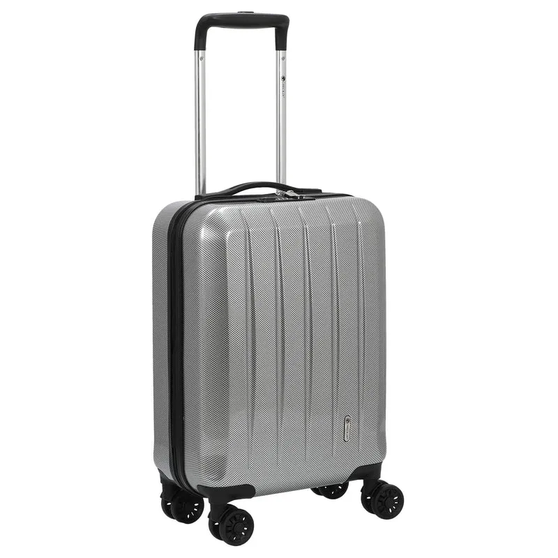 CHECK.IN London 2.0 - Trolley de 4 ruedas 50 cm (carbon silber)